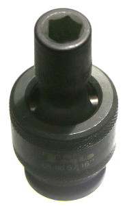 5/16 Inch 3/8 Inch Drive Universal Impact Socket