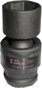 20mm 1/2 Inch Drive Universal Impact Socket