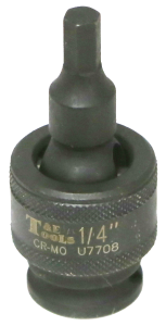 1/4 Inch 3/8 Inch Drive Impact Universal Inhex Socket