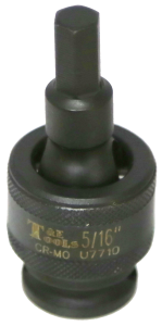 5/16 Inch 3/8 Inch Drive Impact Universal Inhex Socket