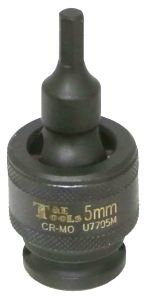 5mm 3/8 Inch Drive Impact Universal Inhex Socket