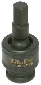 10mm 3/8 Inch Drive Impact Universal Inhex Socket