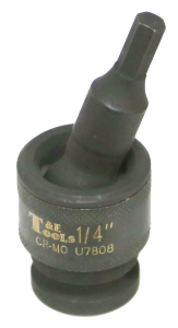 1/4 Inch 1/2 Inch Drive Impact Universal Inhex Socket