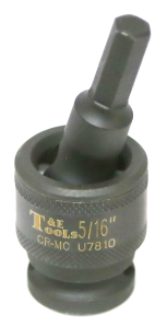 5/16 Inch 1/2 Inch Drive Impact Universal Inhex Socket