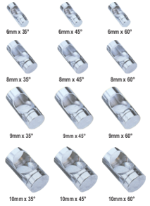 10mm Diameter 35¬∞ Mirror For Video Guide Scope