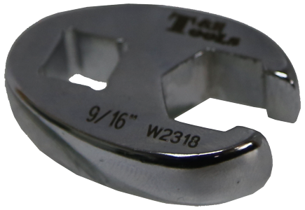 9/16 Inch 3/8 Inch Drive 6 Point .Crowsfoot Flare Wrench