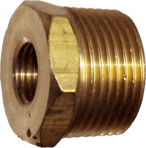 3/4 Inch .1/4 Inch Male/Female Bush Brass