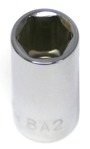 2ba 1/4 Inch Drive 6 Point Socket