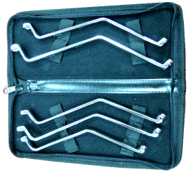 Offset Brake Bleeder Wrench Set