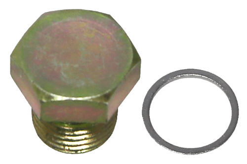 M15x 1.5mm Drain Plug With 19mm Hex Head & Gasket (5pack)