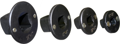 4 Piece Reducing Socket Adaptor Set 1/4 Inch 1 Inch 