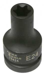 E24 1 Inch Drive Female Torx Impact Socket 90l