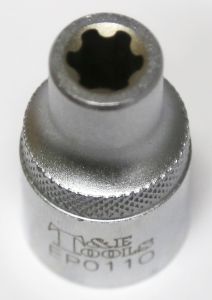 Ep10 1/2 Inch Drive Female Torx Socket