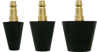 3 Piece Tapered Rubber Cone Set