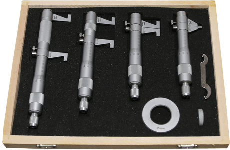 5mm To 100mm Inside Micrometer Set