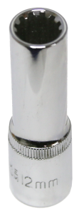 12mm 1/2 Inch Drive Multi Lock Deep Socket