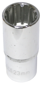 23mm 1/2 Inch Drive Multi Lock Deep Socket