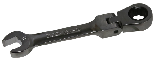 8mm 12 Point Stubby Flex-Head Ratchet Wrench