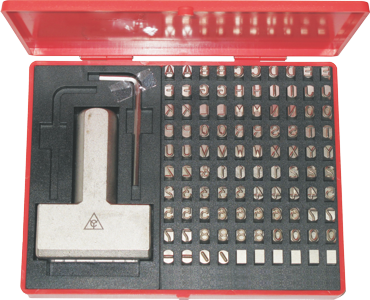 3mm(1/8 Inch ) Steel Type Punches With Type Holder