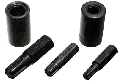 3 Piece Ribe Bit Driver Set 6 8 10 +2 Bit Holders