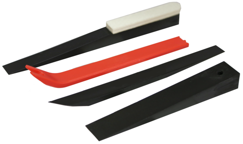 4 Piece Plastic Wedge Set