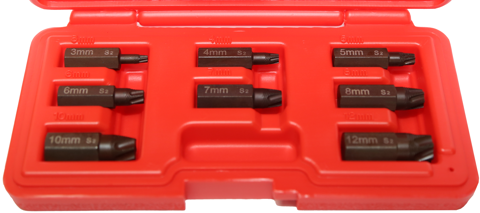 8 Piece Torx Plus Extractor Set