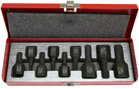 9 Piece Nut & Bolt Extractor Set