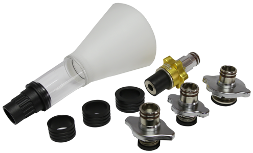 8 Piece Coolant Refilling Funnel Set