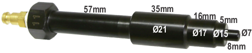 M7 Tip Diameter Injector Type Diesel Compression Adaptor