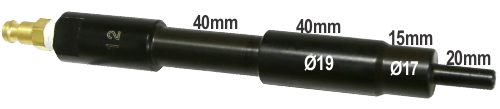 M7 Tip Diameter Injector Type Diesel Compression Adaptor