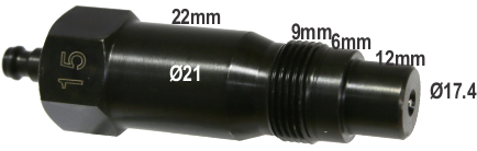 M24 1.5 Diameter Injector Type Diesel Compression Adaptor