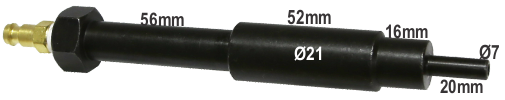 M7 Tip Diameter Injector Type Diesel Compression Adaptor