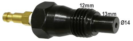 M24 2.0mm Diameter Injector Type Diesel Compression Adaptor