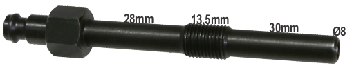 M10 1.0mm 71.5m Glow Plug Diesel Compression Adaptor