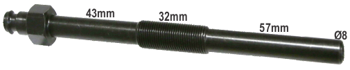 M10 1.0mm 132mm Diesel Glow Plug Adaptor