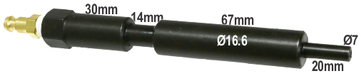 M7 Tip Diameter Injector Type Diesel Compression Adaptor