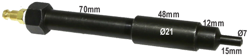 M7 Tip Diameter Diesel Injector Compression Adaptor