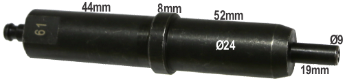 M9 Diameter Diesel Injector Compression Adaptor