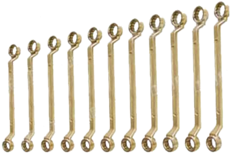 11 Piece.Box Wrench Set 8-32mm (Copper Beryllium)