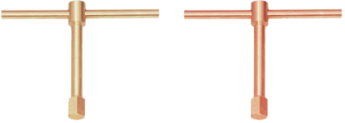 10mm Sliding Inch T Inch Inhex Wrench (Copper Beryllium)