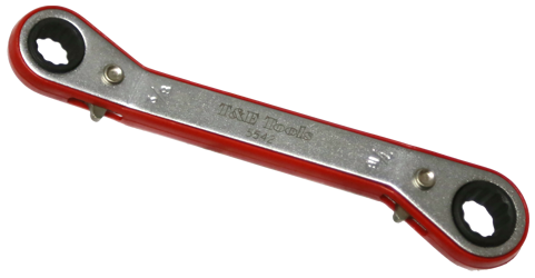 3/8 Inch 7/16 Inch Offset Ratchet Ring Wrench