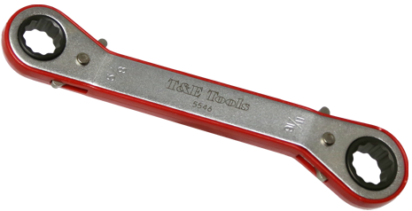 5/8 Inch 11/16 Inch Offset Ratchet Ring Wrench