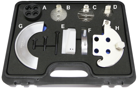 11 Piece Complete Multi-Ribbed Belt Mounting Tool