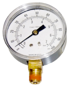 2.1/2 Inch 100 Psi Gauge F/4413 Tester