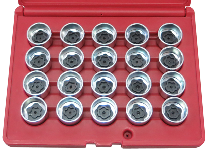 20 Pieces Bmw Wheel Bolt Lock Set