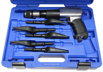 5 Piece Impact Ball Joint Separator Set With Air Chisel Gun