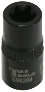 E8 1/4 Inch Drive Stubby E-Series Impact Socket