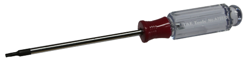 T10 Tamper Torx Acetate Screwdriver