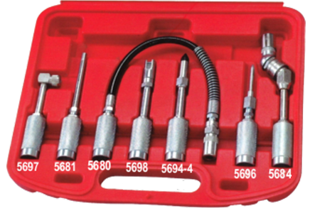 7 Piece Lubrication Adaptor Service Kit