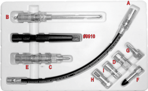 Grease Nipple Service Access Kit